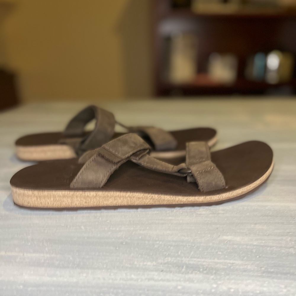 TEVA Universal Leather Slide Sandals Men’s Size 11